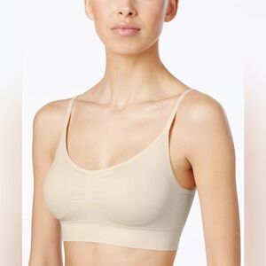 Jockey Cotton Seamfree® Bralette  Beige XL